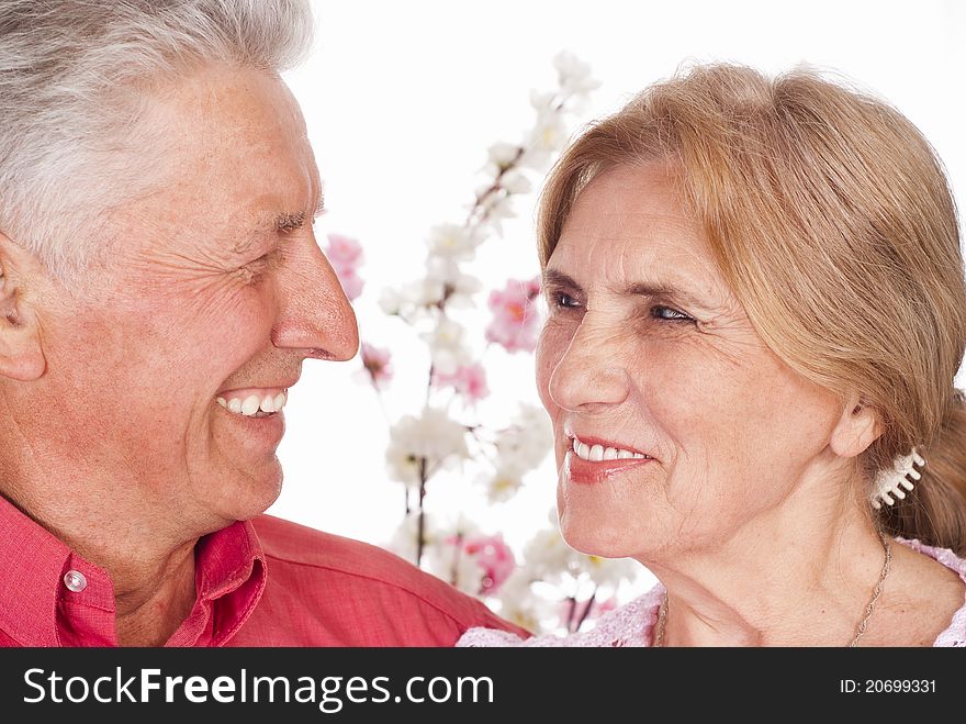 Aged Couple Portrait
