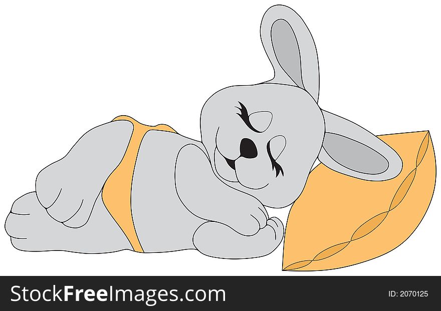 Sleeping Bunny - Free Stock Images & Photos - 2070125 | StockFreeImages.com