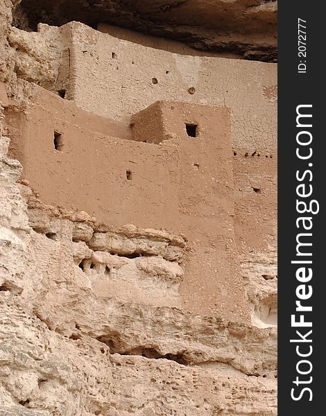 Ruins at Montezuma Castle National Monument. Ruins at Montezuma Castle National Monument