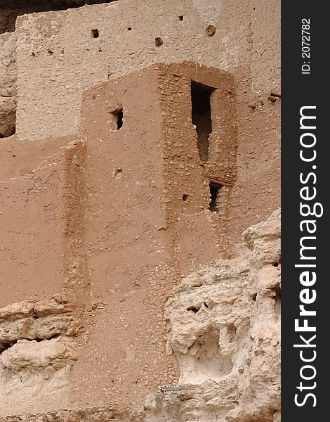 Ruins at Montezuma Castle National Monument. Ruins at Montezuma Castle National Monument