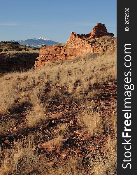 Pueblo ruin at Wupatki National Monument