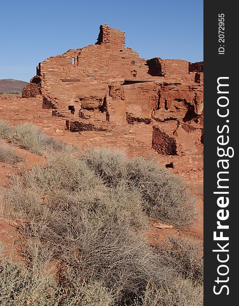 Wupatki pueblo in Wupatki National Monument