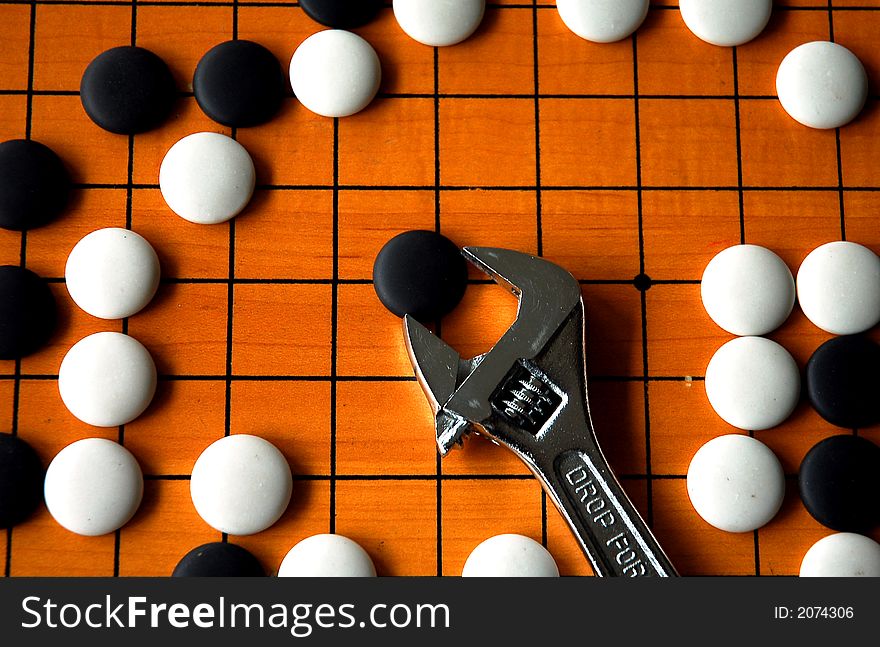 The game of go in Sichuan,west of China