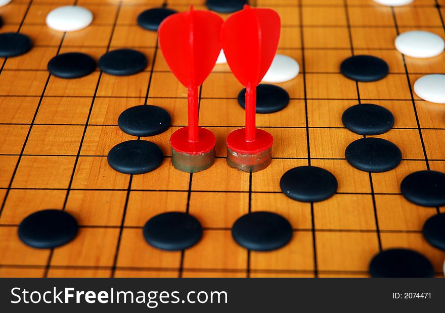 The game of go in Sichuan,west of China
