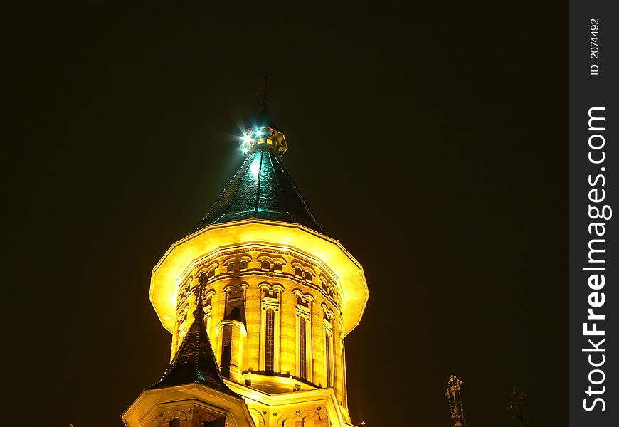 The Mitropolitan Cathedral from Timisoara. The Mitropolitan Cathedral from Timisoara