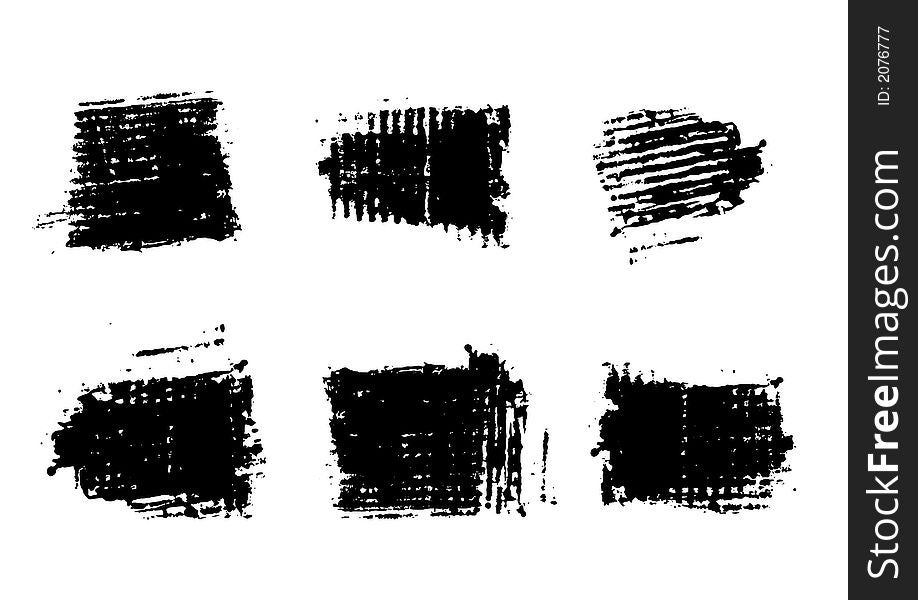 Grunge Brushes for Photoshop and raster software. Grunge Brushes for Photoshop and raster software