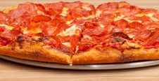 Pepperoni Pizza Stock Photo Pepperoni Pizza Stock Photo