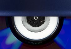 DVD Drive And Disc Royalty Free Stock Image DVD Drive And Disc Royalty Free Stock Image