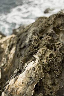 Coastal Rocks Royalty Free Stock Photography Coastal Rocks Royalty Free Stock Photography