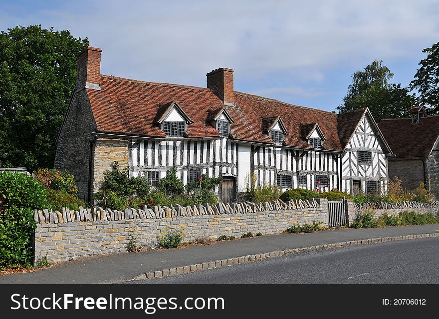 View of Mary Ardens house in Wilmcote