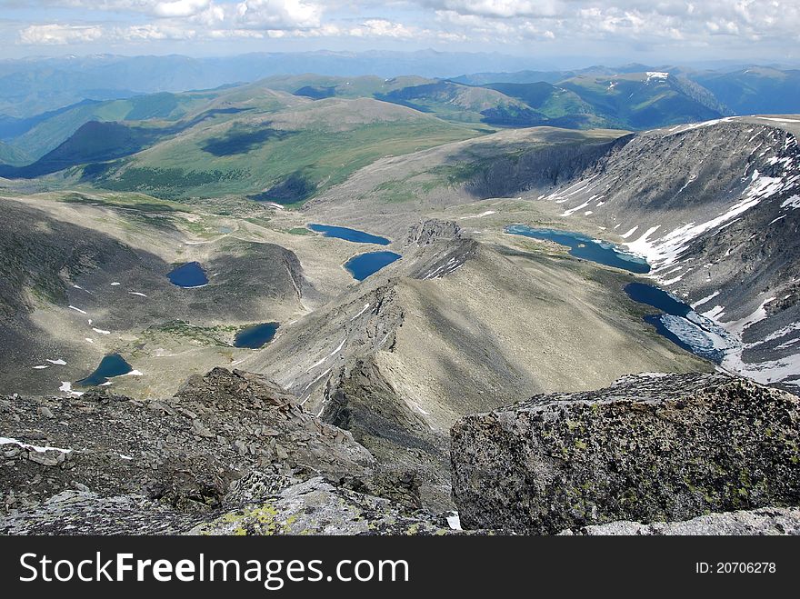 Alpine Lakes, Gorny Altai, Russia