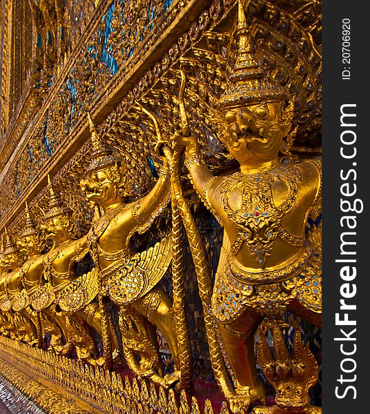 Garuda At Wat Phra Kaew In Thailand