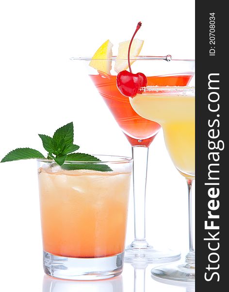 Cocktails Tropical Martini Alcohol