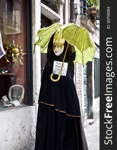 Doll In Venetian Costume
