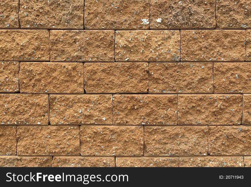 Brown brick wall texture for your background.