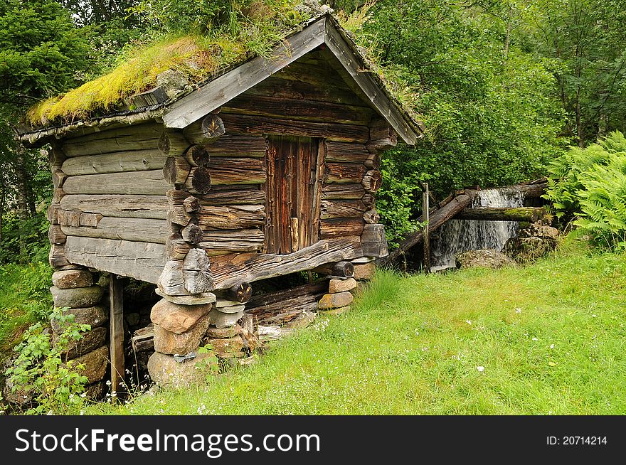 A very old mill in Setesdal, Norway. A very old mill in Setesdal, Norway.