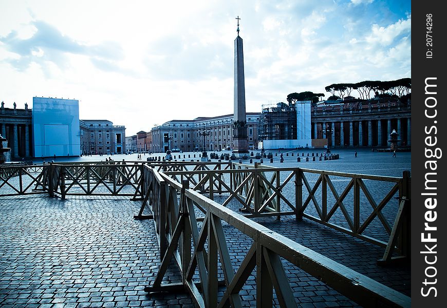 San Pietro Square In Vaticano