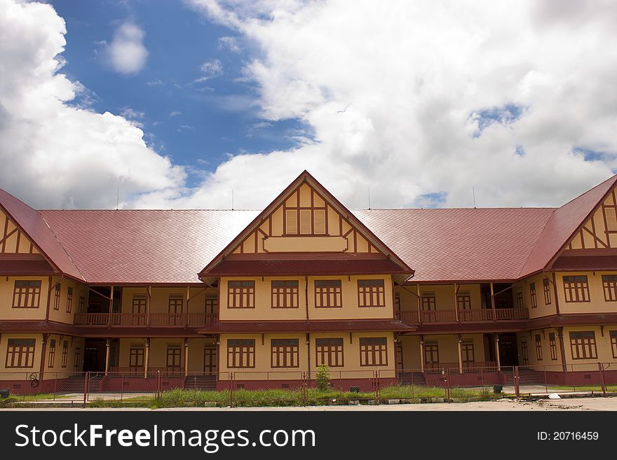 Old School In Thailand.