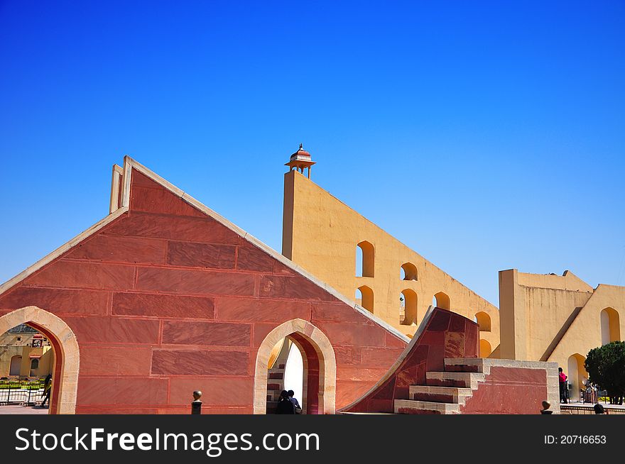 Astronomical Instrument At Jantar Mantar Observato