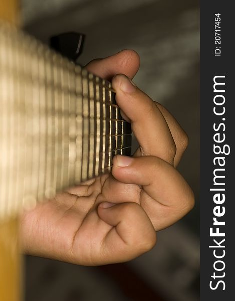 Acoustic Guitar - Chord G-dur
