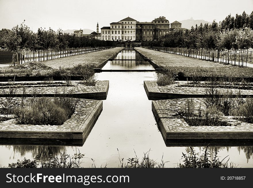 Photo of the Royal Palace of Venaria Reale - HDR. Photo of the Royal Palace of Venaria Reale - HDR.