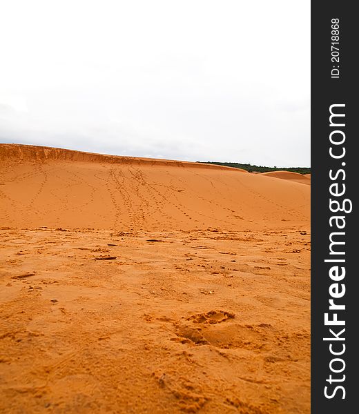 The Sand Dunes in Mui Ne , Vietnam