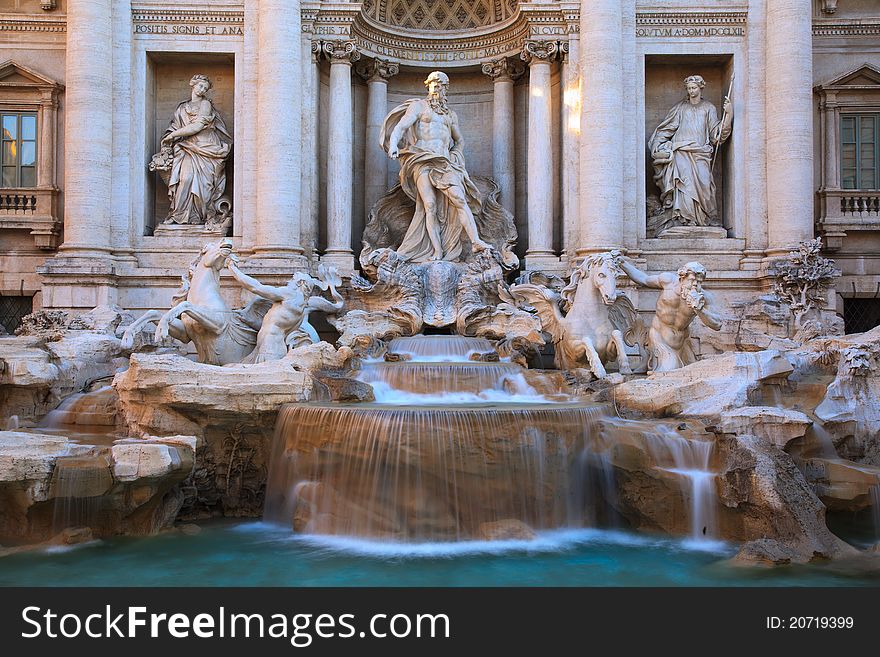 Trevi fountain