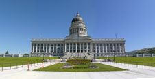 Capitol In Salt Lake City Royalty Free Stock Photo