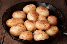 Roasted Potatoes Stock Photography Roasted Potatoes Stock Photography