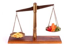 Tablets And Vegetables A Brass Scale Stock Image Tablets And Vegetables A Brass Scale Stock Image