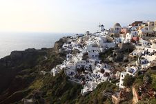 Oia Village, Santorini, Greece Royalty Free Stock Images Oia Village, Santorini, Greece Royalty Free Stock Images