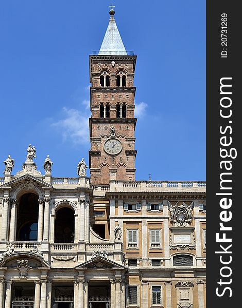 Santa Maria Maggiore church in Rome