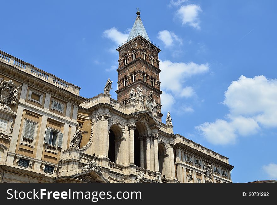 Santa Maria Maggiore church in Rome