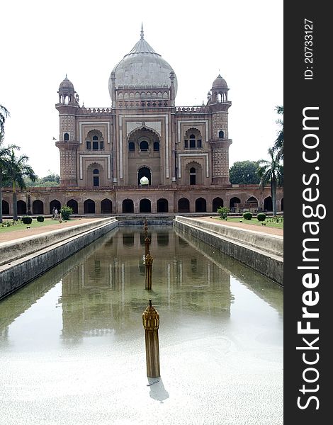 Historical monument of Safdarjung Tomb at New Delhi, India, Asia. Historical monument of Safdarjung Tomb at New Delhi, India, Asia