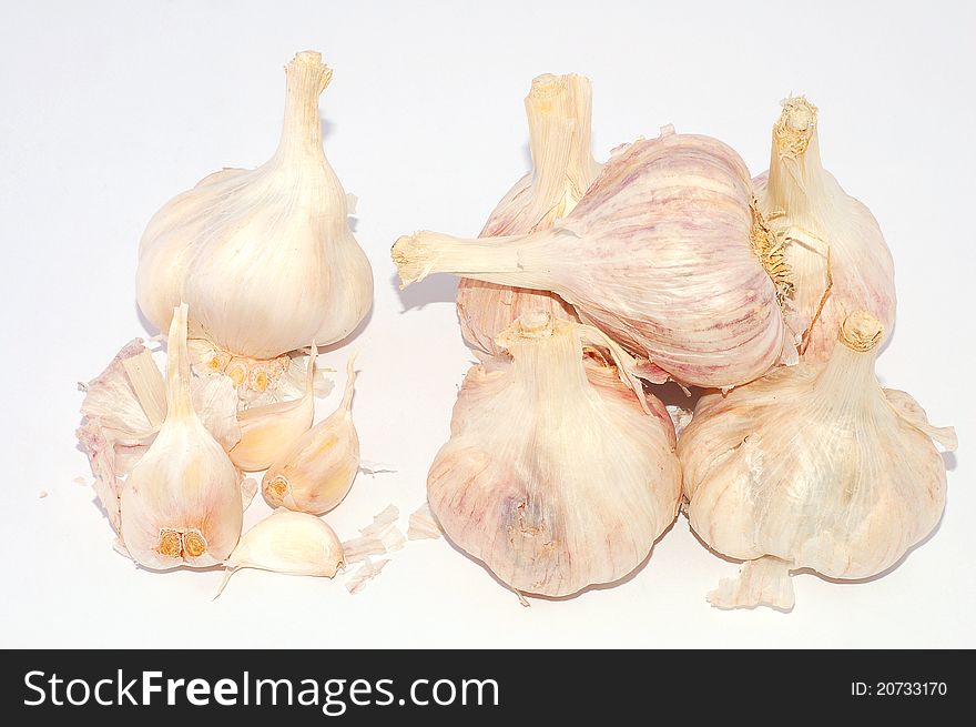 A lot of the Garlic