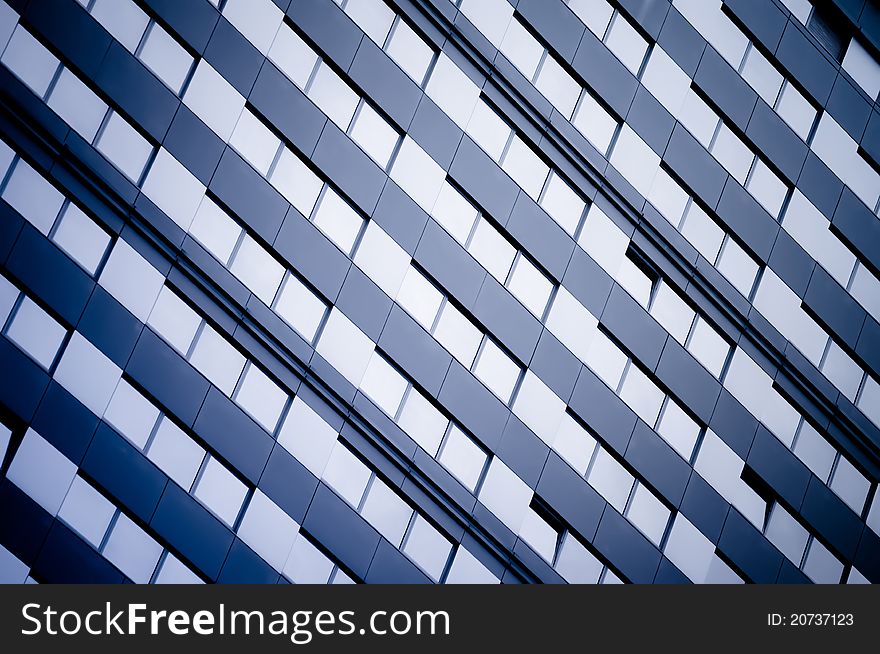 Business background of windows of office buildings exterior. Business background of windows of office buildings exterior