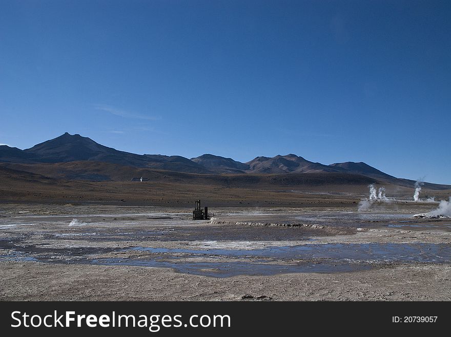 El Tatio Geysers in Atacama
