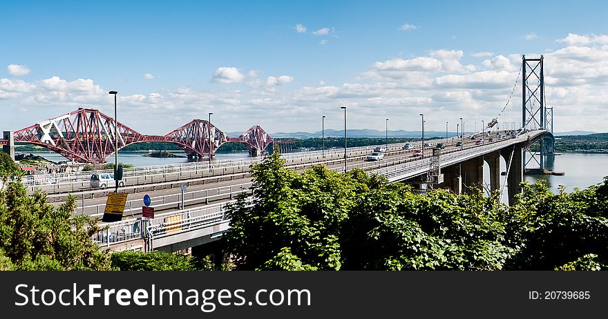 The two forth bridges