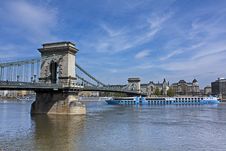 Budapest River Boat Royalty Free Stock Image