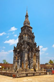 Pra Thart Ing Hung,Seno,Lao PDR. Royalty Free Stock Photo Pra Thart Ing Hung,Seno,Lao PDR. Royalty Free Stock Photo