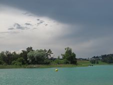 Clouds Over The Lake Stock Photography Clouds Over The Lake Stock Photography