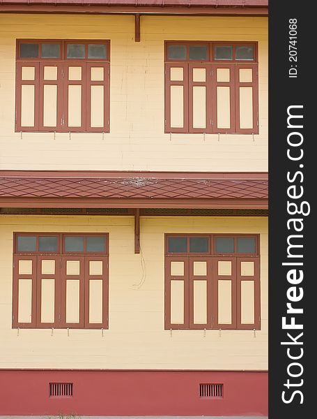 THAI OLD-STYLE WINDOWS,texture