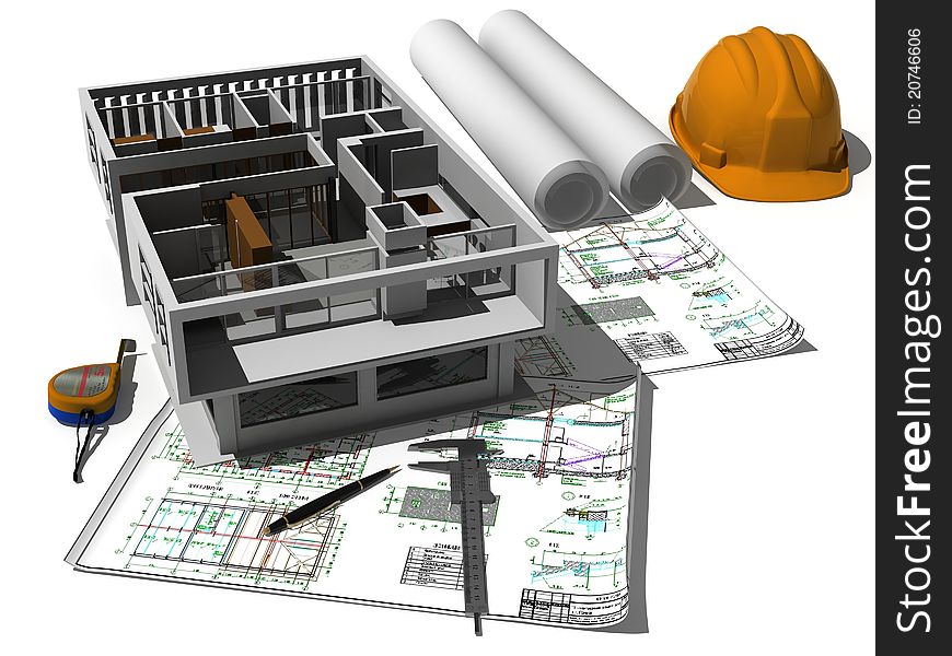 Model Of A House