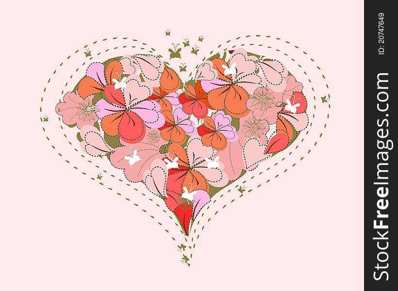 Floral Heart