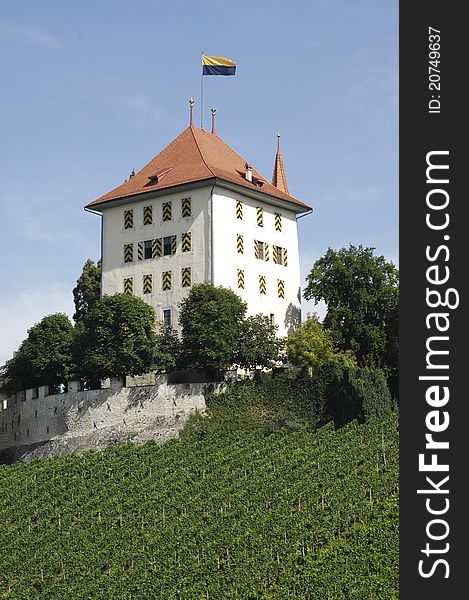 Small Castle In Central Switzerland