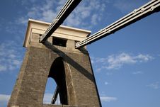 Clifton Suspension Bridge Structure Royalty Free Stock Images