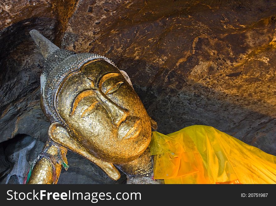 Buddha image in the cave at rachaburi Thailand. Buddha image in the cave at rachaburi Thailand