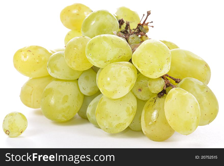 Sweet and ripe grapes - isolated