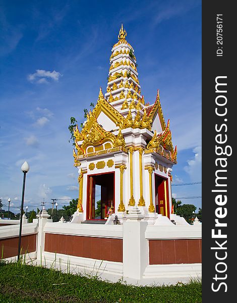 City pillar shrine, landmark in Phitsanulok, Thailand