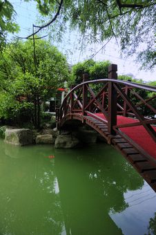Bridges, Trees, Water Royalty Free Stock Photos Bridges, Trees, Water Royalty Free Stock Photos